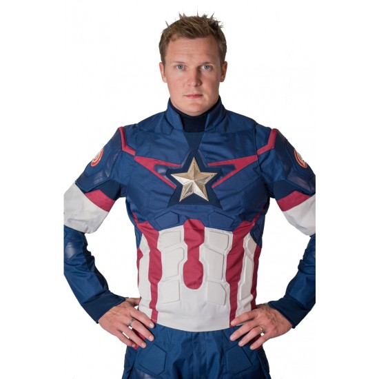 Avengers Age Of Ultron Captain America Cordura Jacket 