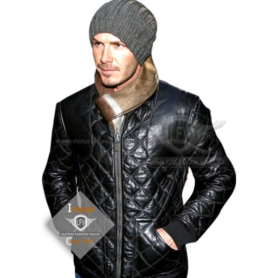 David Beckham Leather Jacket