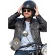 Gerard Butler Biker Black Leather Jacket