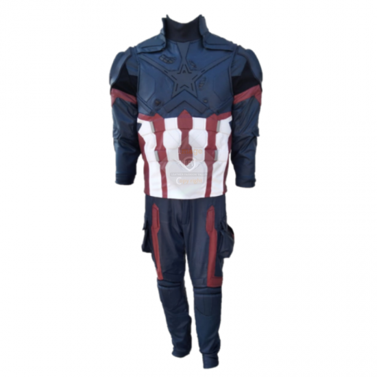 Captain America Infinity War Screen Printed Suit