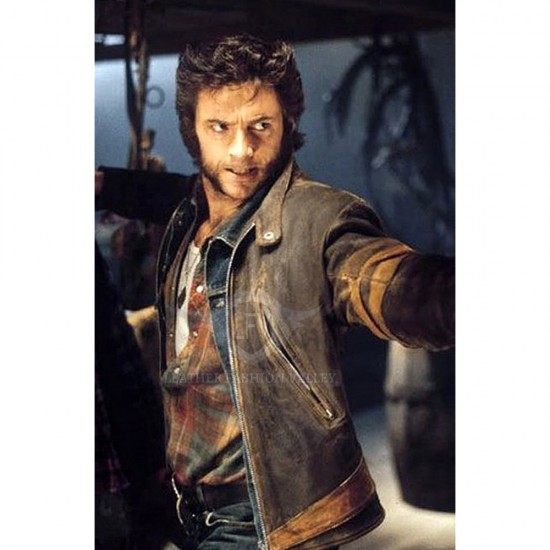 X Men Origins Wolverine Leather Jacket