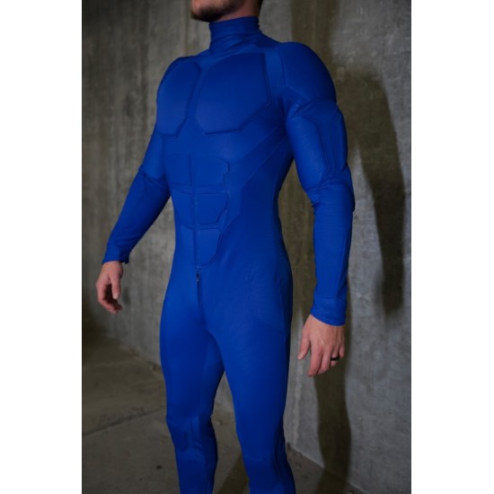 X Men Cyclops Costume Blue Base Suit