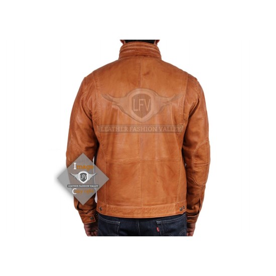 New Italian Classic Biker leather Jacket For Men Genuine Leather Jacket