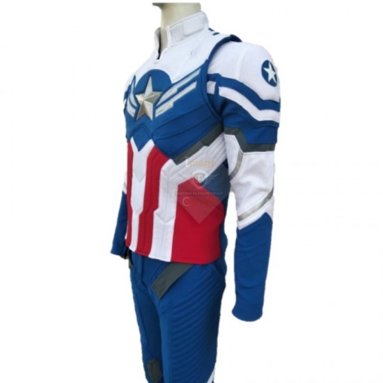 Captain America Sam Wilson Suit - From the movie, Falcon and the Winter Soldier