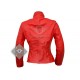 Scarlet witch Women Leather Jacket