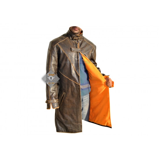 Watch Dog Distressed Leather Costume