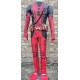 Deadpool 3 suit screen printed fabric suit and accessories 