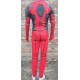 Deadpool 3 suit screen printed fabric suit and accessories 