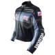 Men's Honda Motorbike Black Leather Jacket